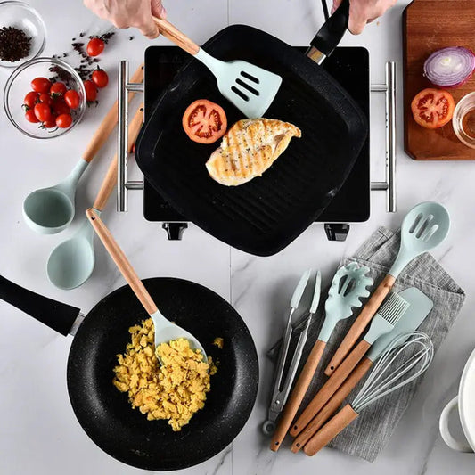 Silicone Utensils Set 12pcs